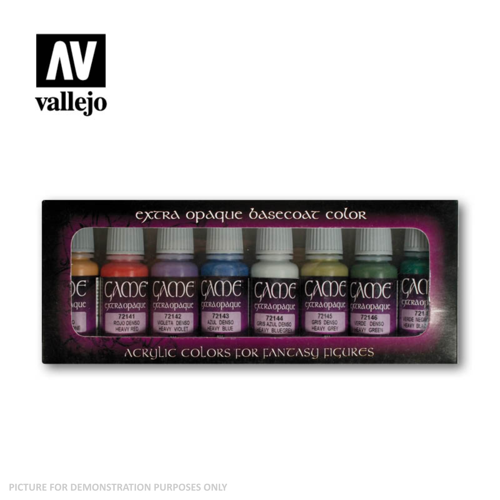Vallejo Game Colour - Extra Opaque 8 Colour Set